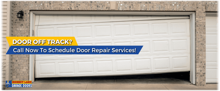 Garage Door Off Track In Bonney Lake WA